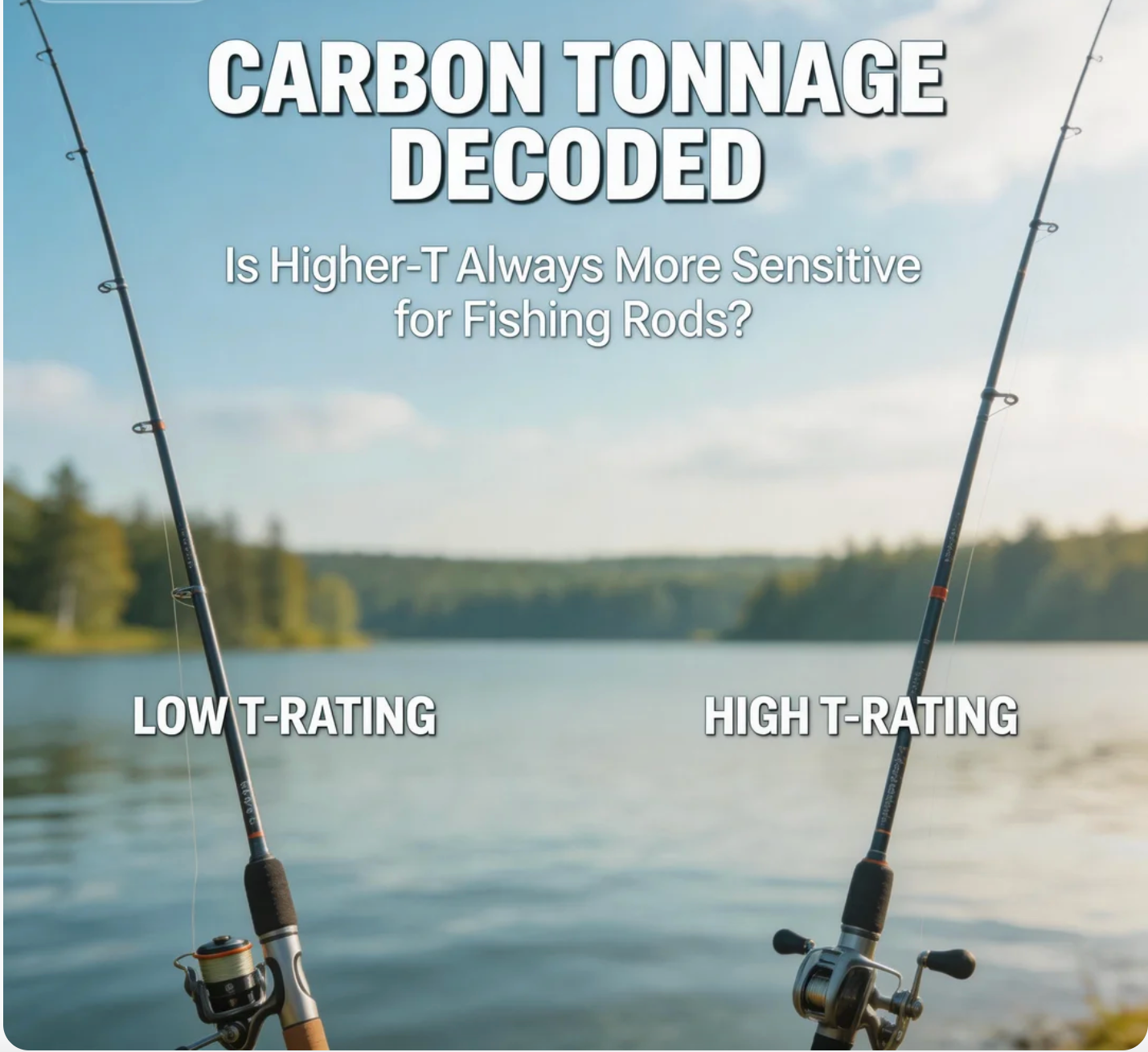 Carbon Tonnage Decoded Is Higher-T Always More Sensitive for fishing rods?