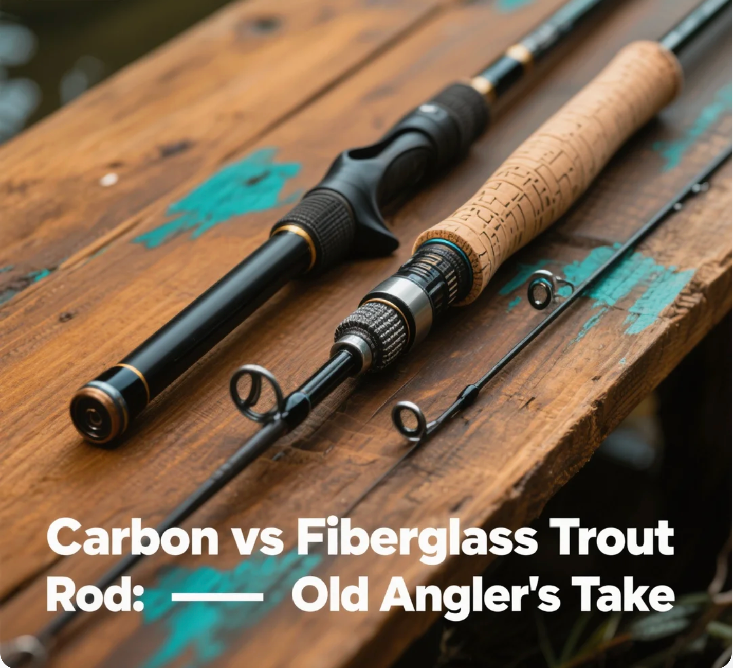 Carbon vs Fiberglass Trout Rod Old Angler’s Take