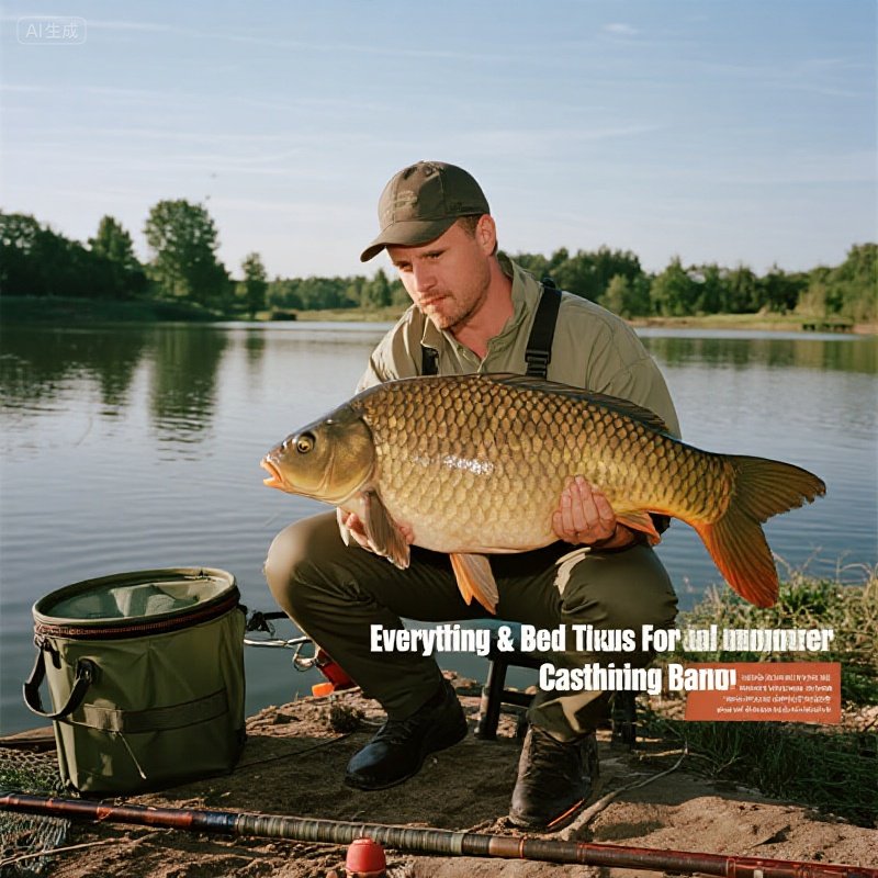 Carp Fishing Gear, Bait, Tackle & Bedchair Tips for Anglers: Everything You Need to Catch Big Carp