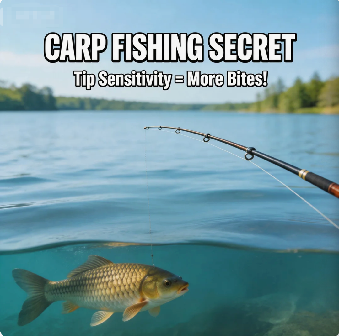 Carp fishing Secret Tip Sensitivity = More Bites!