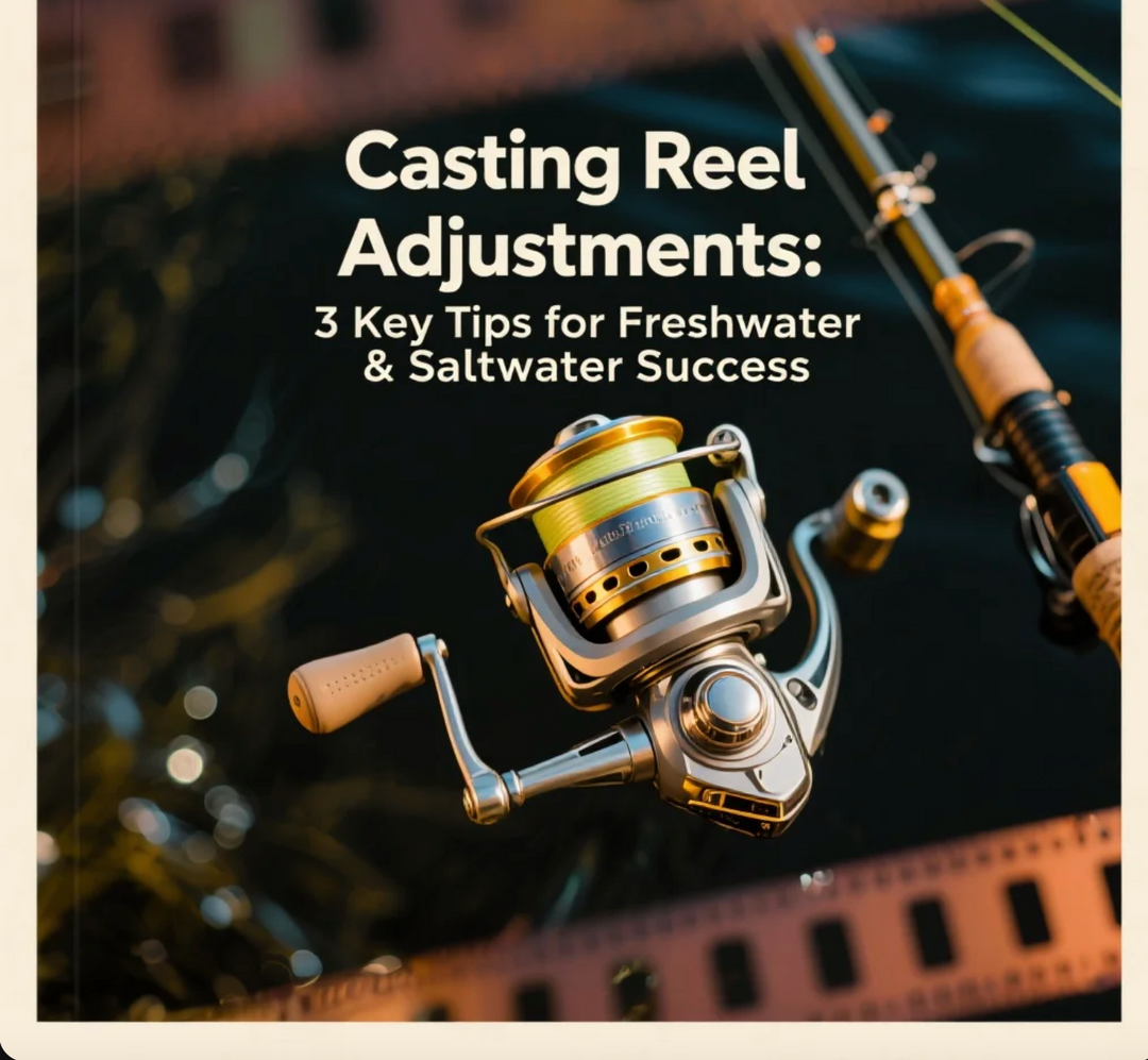 Casting Reel Adjustments: 3 Key Tips for Freshwater & Saltwater Success