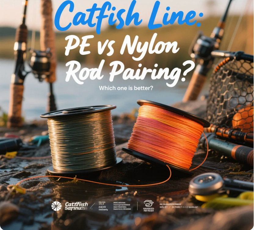 Catfish Line Rope Catfish Line: PE vs Nylon Rod Pairing – Goofish® Rod-More than fishing