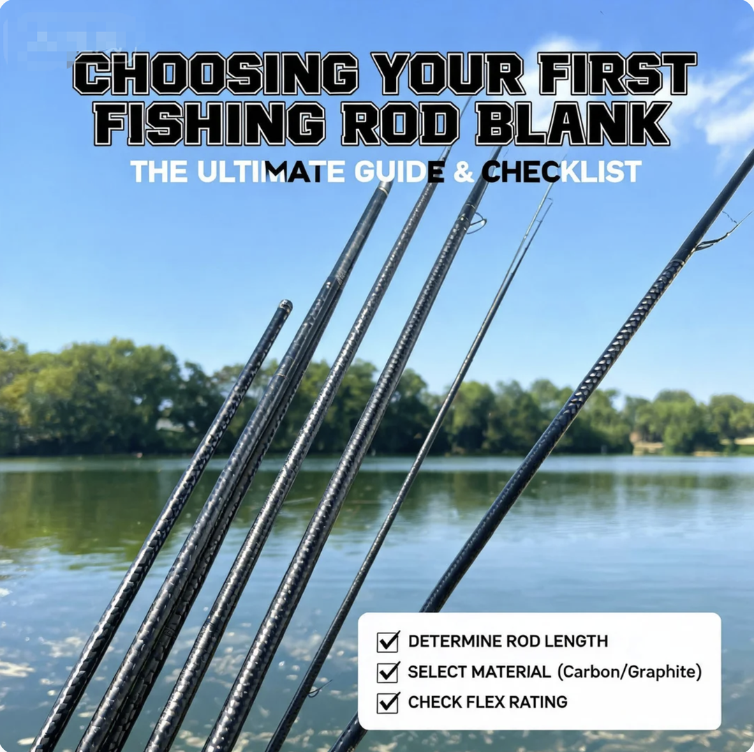 Choosing Your First Fishing Rod Blank: The Ultimate Guide & Checklist
