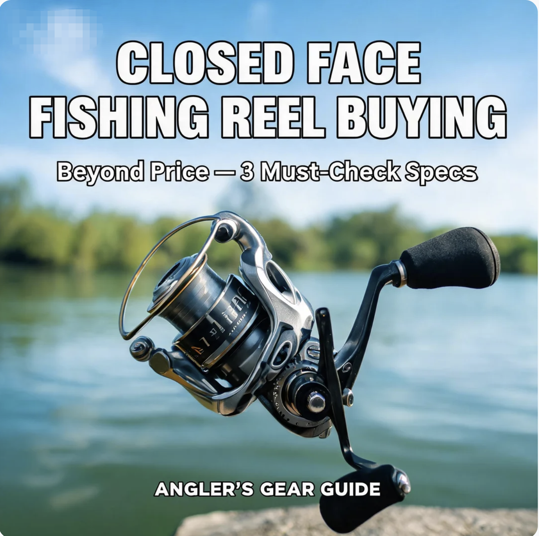 Closed Face Fishing Reel Buying: Beyond Price—3 Must - Check Specs