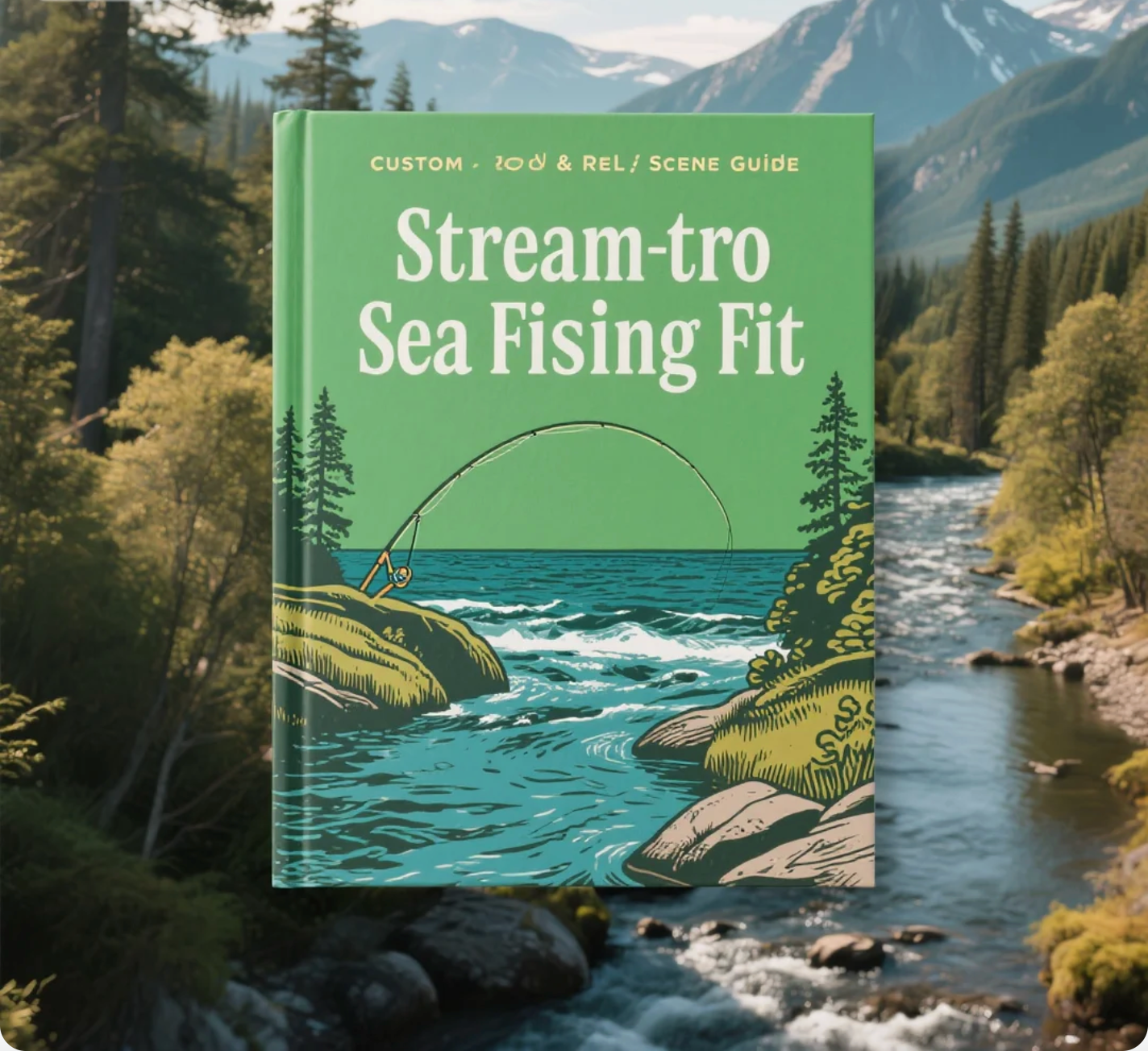 Custom Rod & Reel Scene Guide Stream to Sea Fishing Fit
