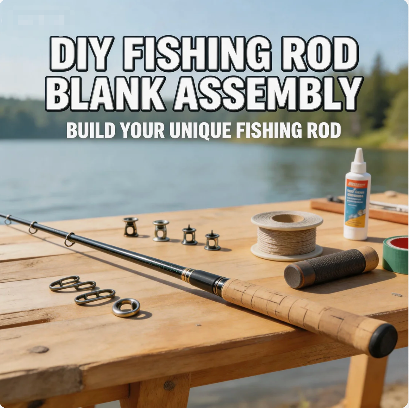 DIY Fishing Rod Blank Assembly Build Your Unique Fishing Rod