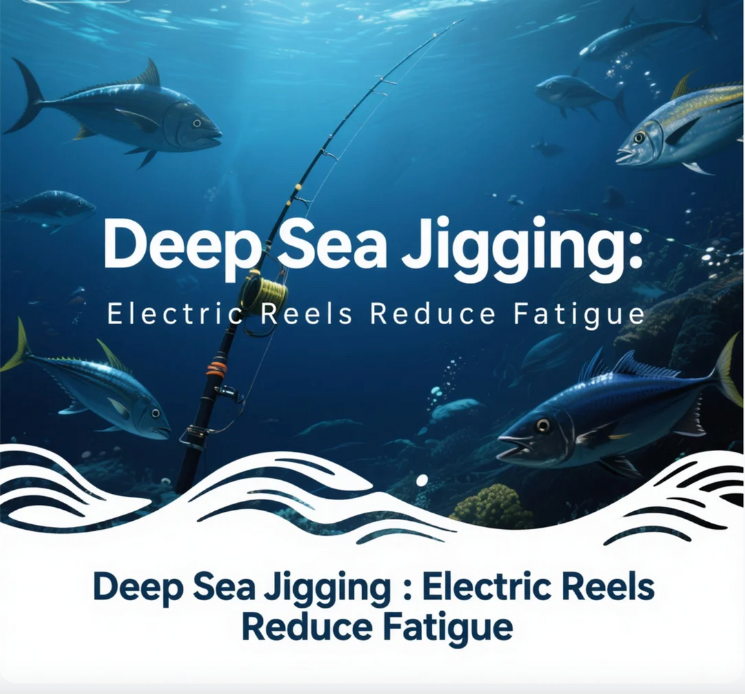 Deep Sea Jigging: Electric Reels Reduce Fatigue