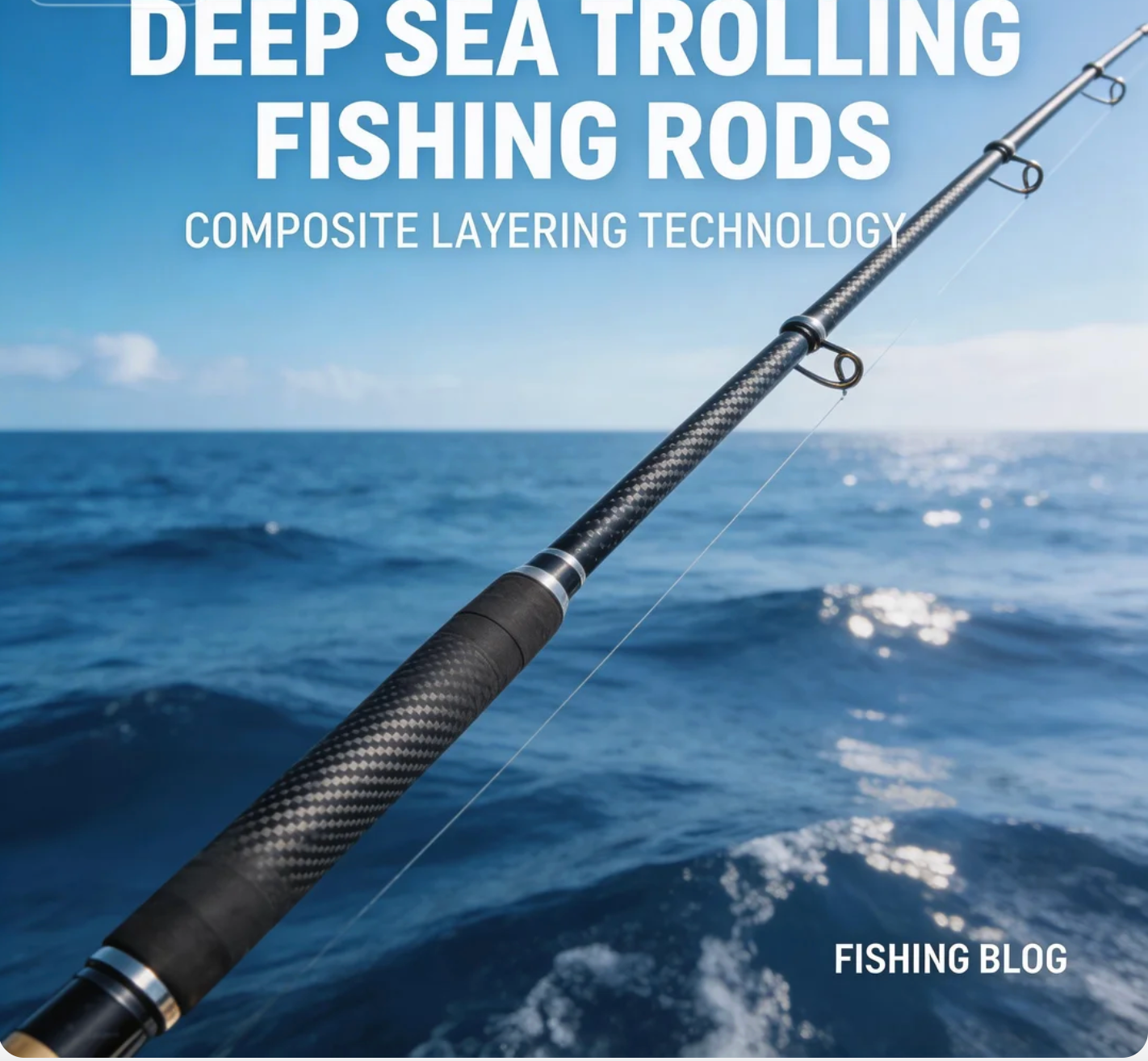 Deep Sea Trolling Fishing Rods: Composite Layering Tech