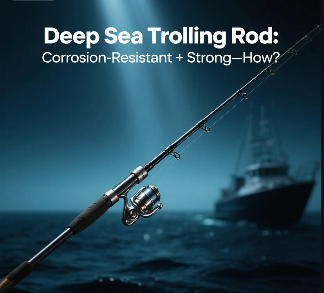 Deep Sea Trolling Rod: Corrosion - Resistant + Strong—How?