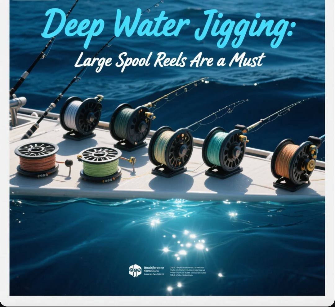Deep Water Jigging: Large Spool Reels Are a Must