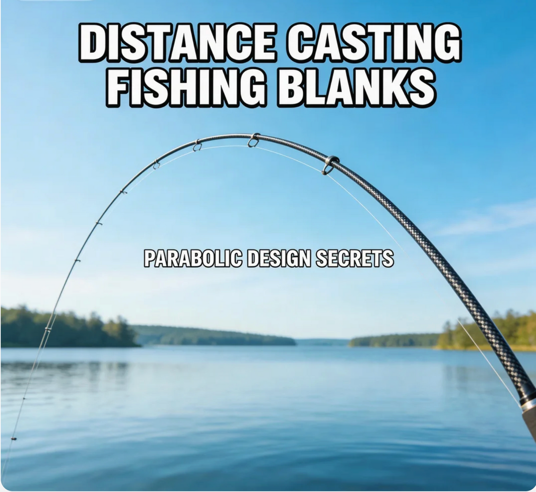 Distance Casting fishing Blanks Parabolic Design Secrets