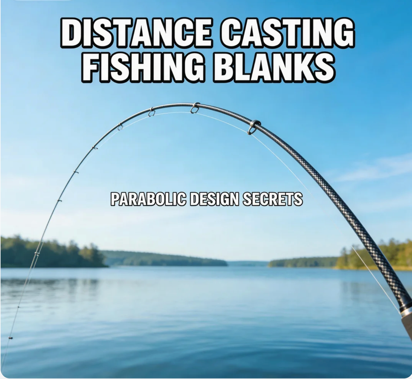 Distance Casting fishing Blanks Parabolic Design Secrets