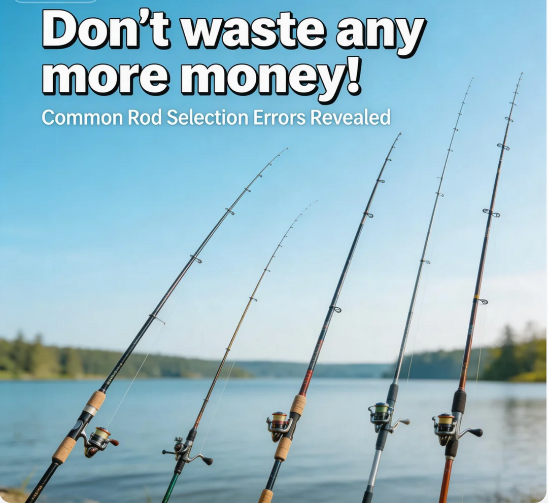 Don't waste any more money! Common rod selection errors revealed
