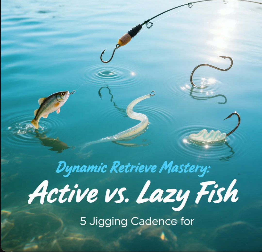 ​Dynamic Retrieve Mastery: 5 Jigging Cadences for Active vs. Lazy Fish​