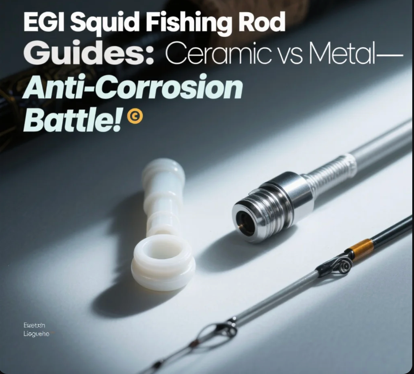EGI Squid Fishing Rod Guides: Ceramic vs Metal—Anti-Corrosion Battle!
