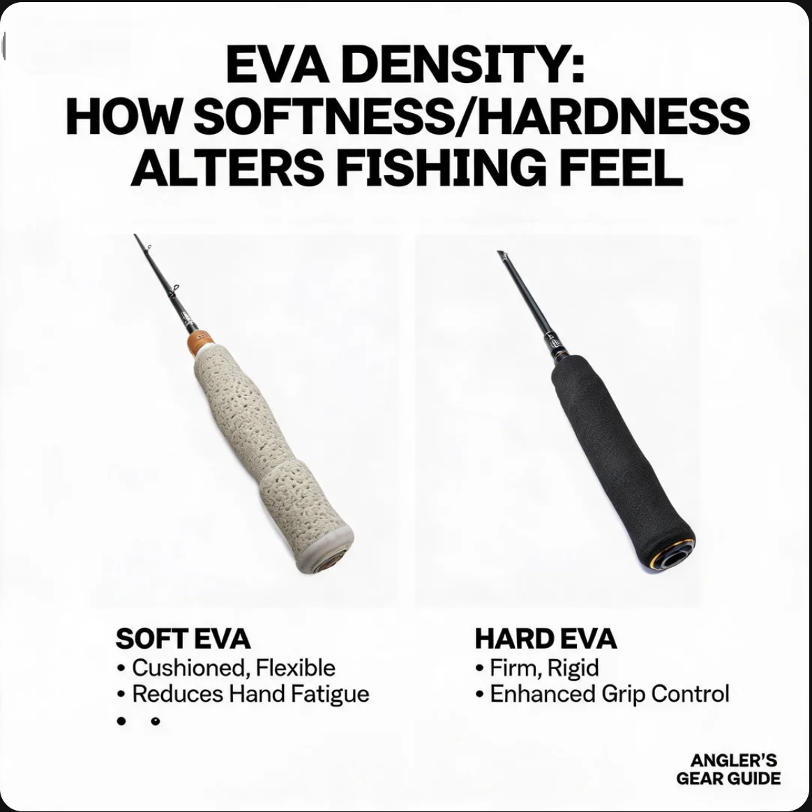 EVA Density: How Softness/Hardness Alters Feel for fishing