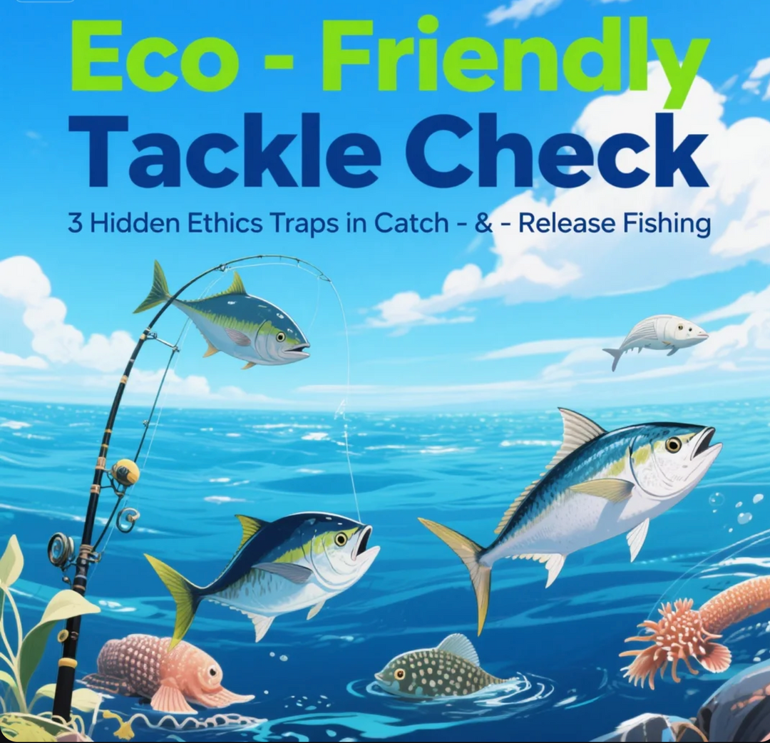 Eco - Friendly Tackle Check 3 Hidden Ethics Traps in Catch - & - Release Fishing