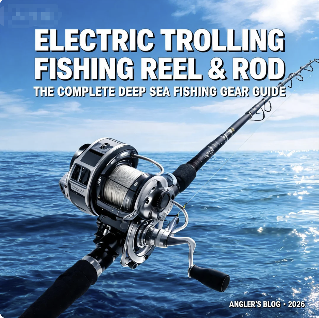 Electric Trolling Fishing  Reel Rod Design