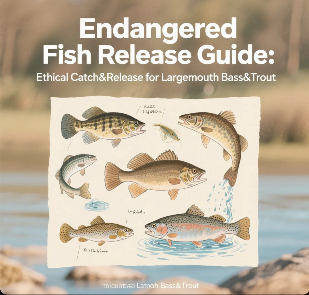 Endangered Fish Release Guide:Ethical Catch&Release for Largemouth Bass&Trout