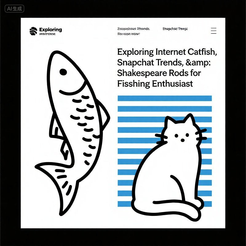 Exploring Internet Catfish, Snapchat Trends, &amp; Shakespeare Rods for Fishing Enthusiasts