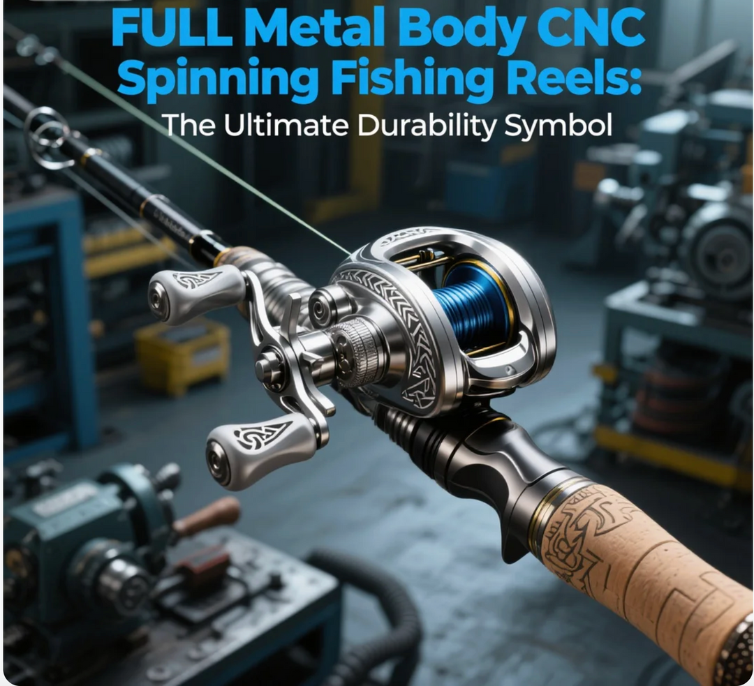 FULL Metal Body CNC Spinning Fishing ReelsThe Ultimate Durability Symbol?