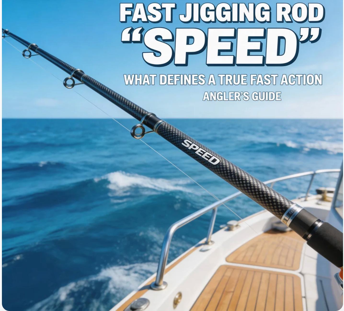 Fast Jigging Rod "Speed": What Defines a True Fast Action
