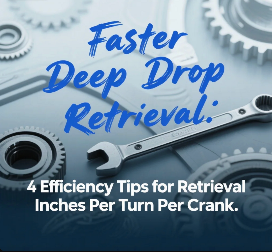 Faster Deep Drop Retrieval 4 Efficiency Tips for Retrieval Inches Per Turn Per Crank