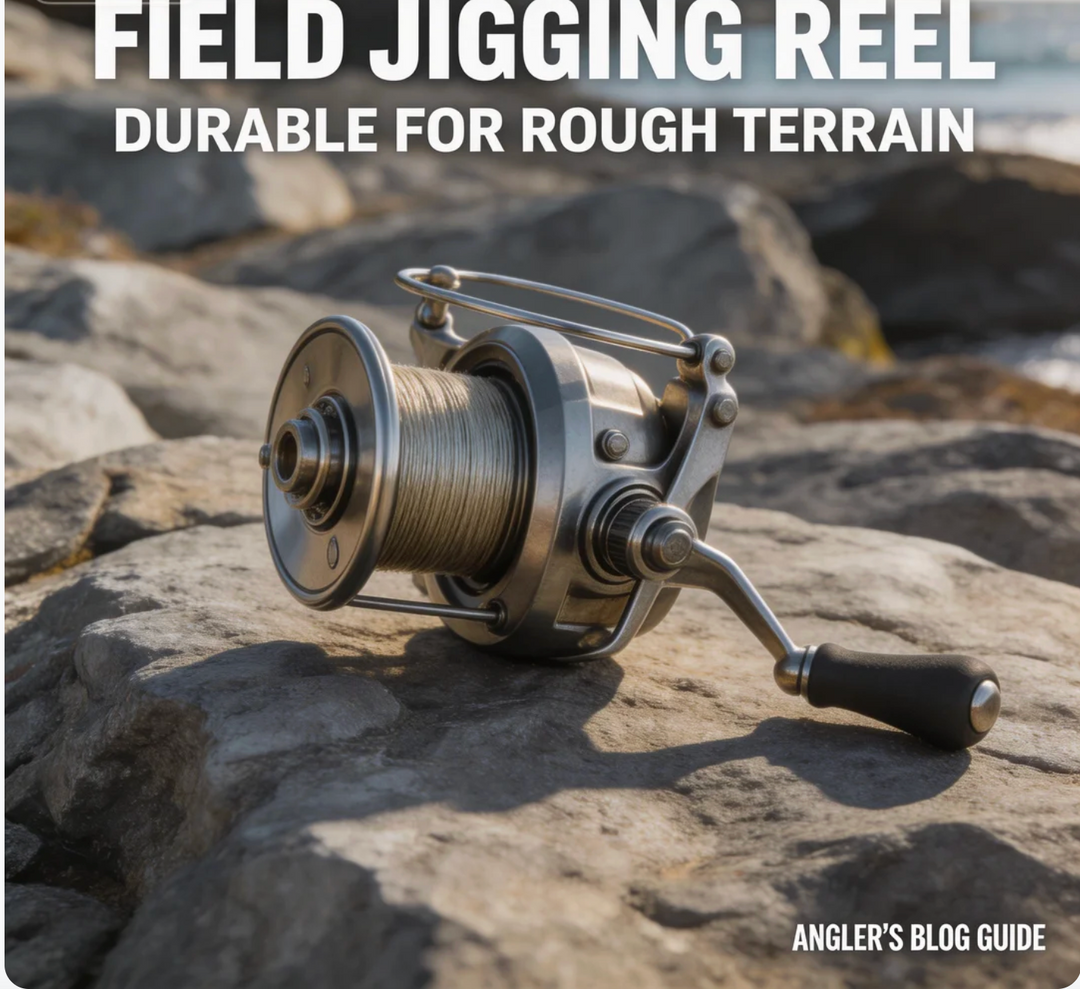 Field Jigging Reel Durable for Rough Terrain