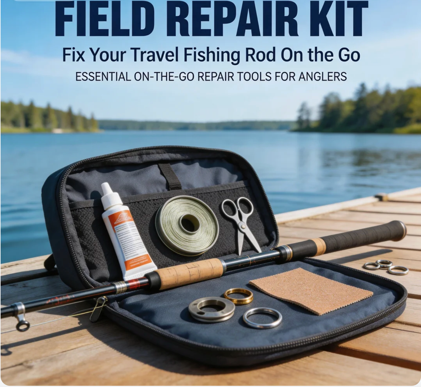 Field Repair Kit Essentials for Fixing Travel Fishing Rods on the Go