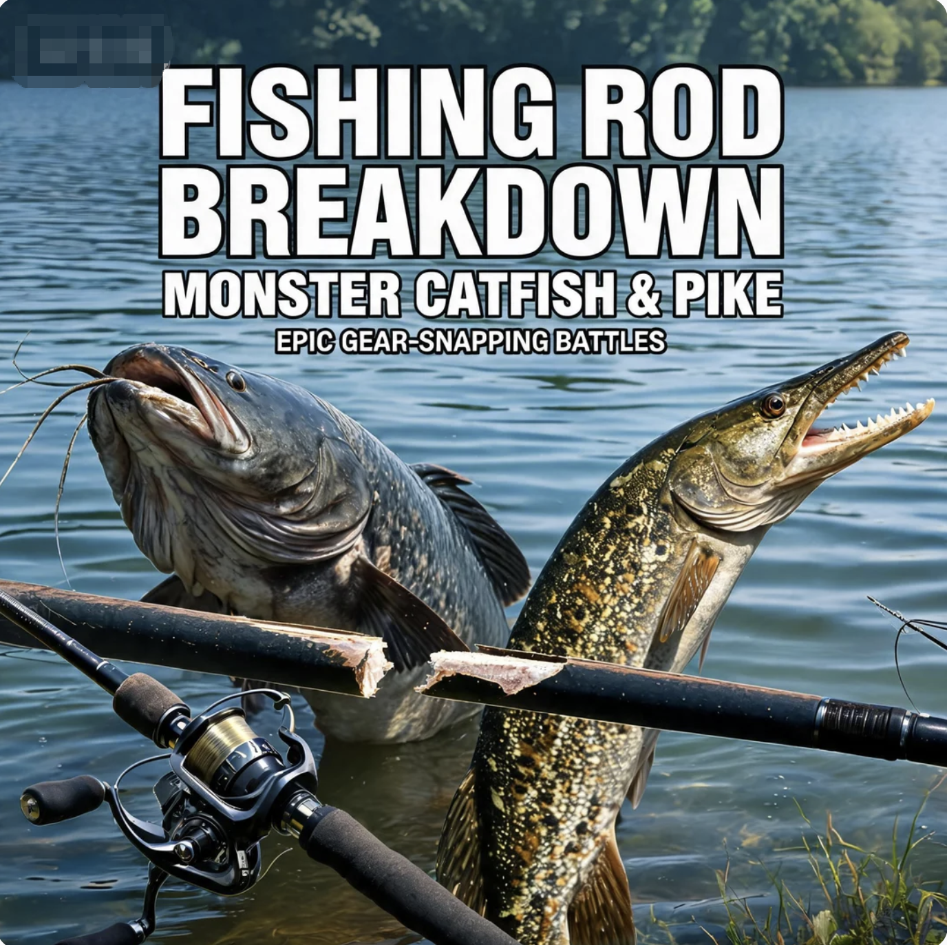  Fishing Rod Breakdown for Monster Catfish and Pike