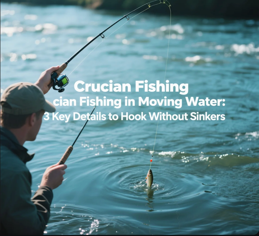 Fishing for Crucian in Running Water 3 Details to Catch Bites Without Running Sinkers​
