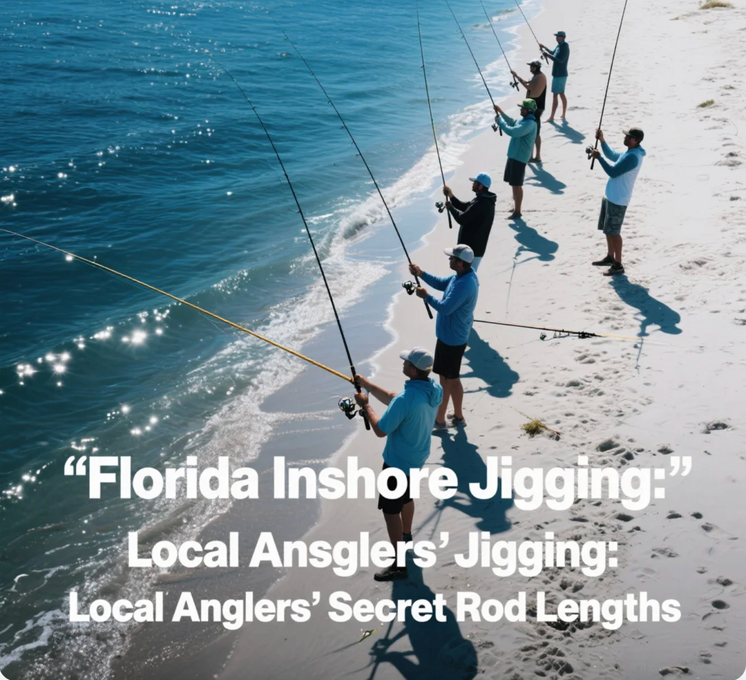 Florida Inshore Jigging Local Anglers' Secret Rod Lengths