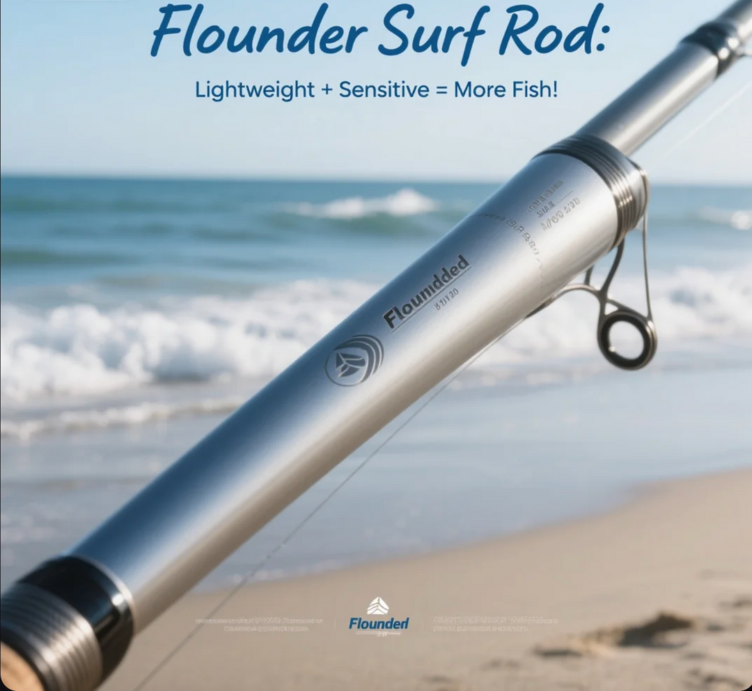 Flounder Surf Rod: Lightweight + Sensitive = More Fish!