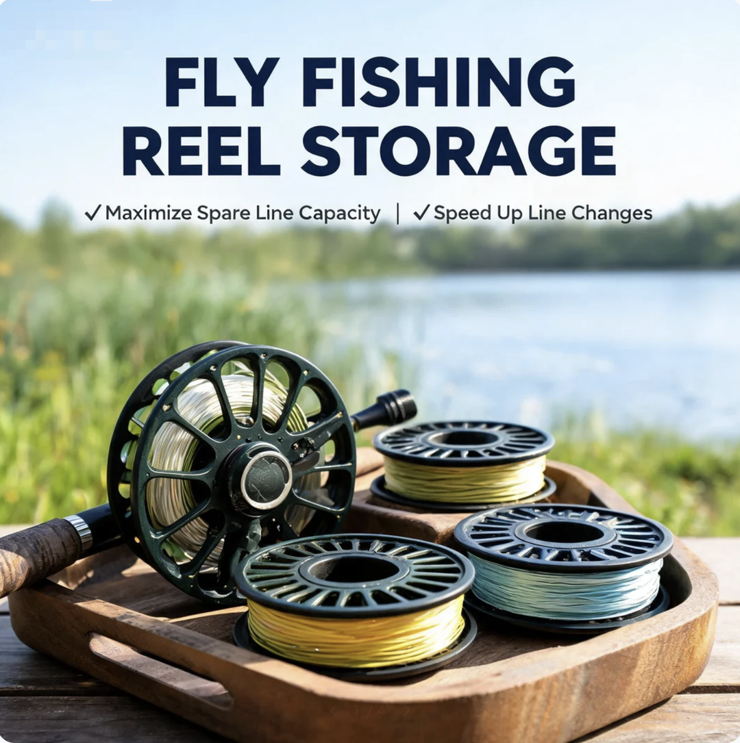 Fly Fishing Reel Storage: Optimizing Spare Line Capacity & Change Speed