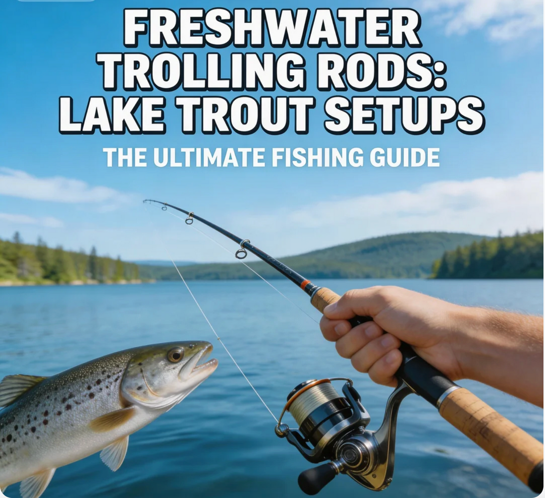 Freshwater Trolling Rods Lake Trout Setups