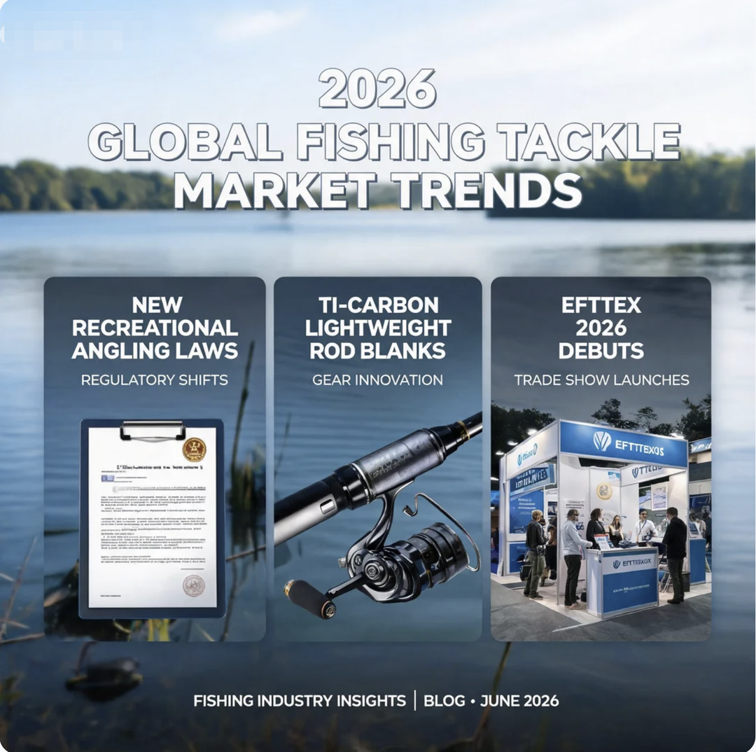 From New Recreational Angling Law to Ti-Carbon Lightweight Blanks and EFTTEX 2026 Debuts — What's Reshaping the Global Fishing Tackle Market This Year?