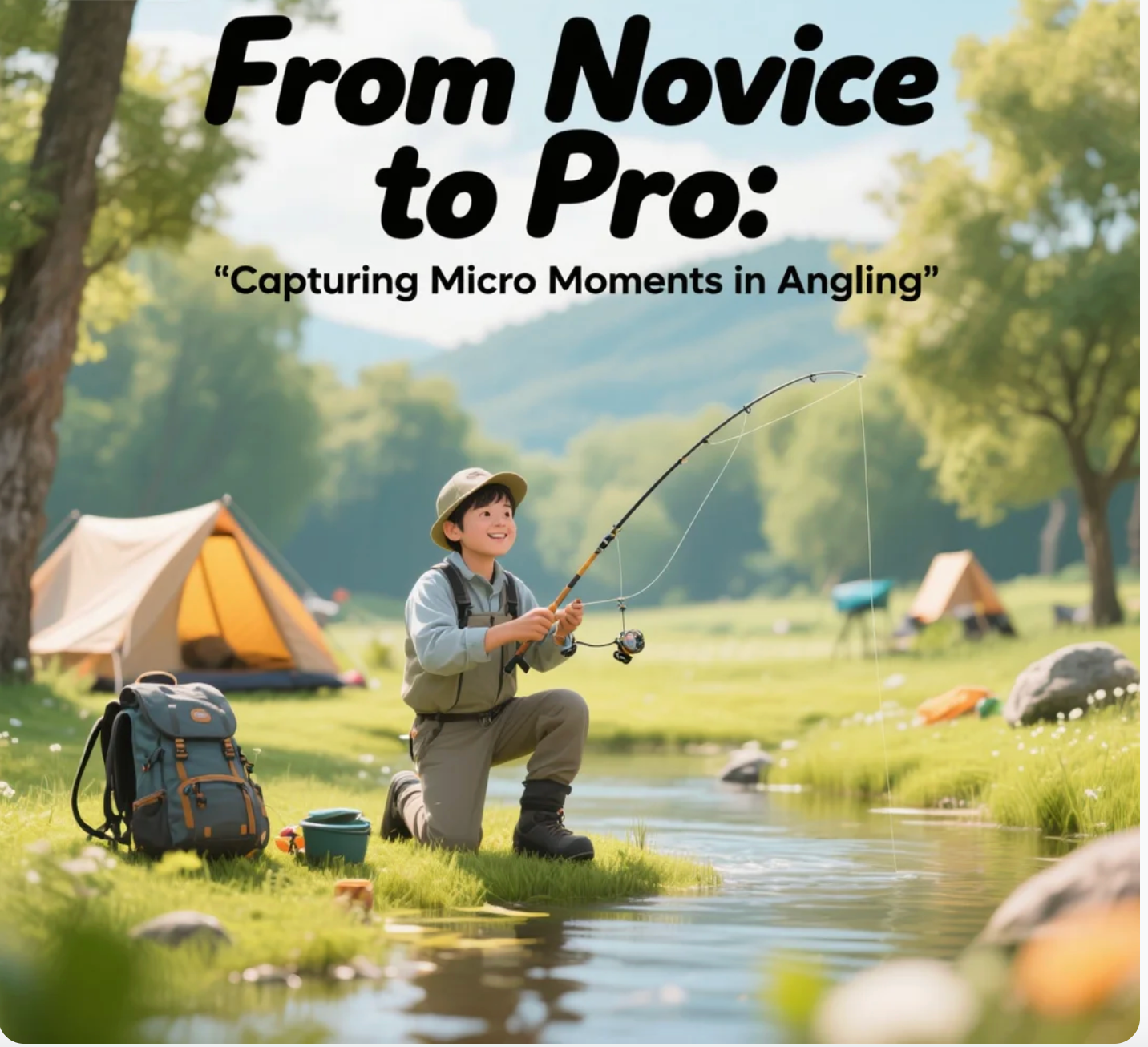 From Novice to Pro Capturing Micro Moments in Angling