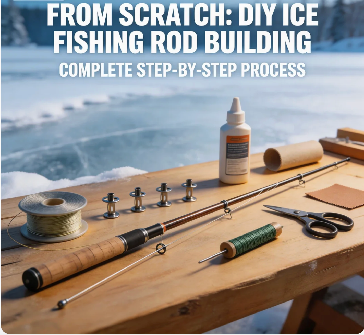 From Scratch: The Complete DIY Ice Fishing Rod Building Proces