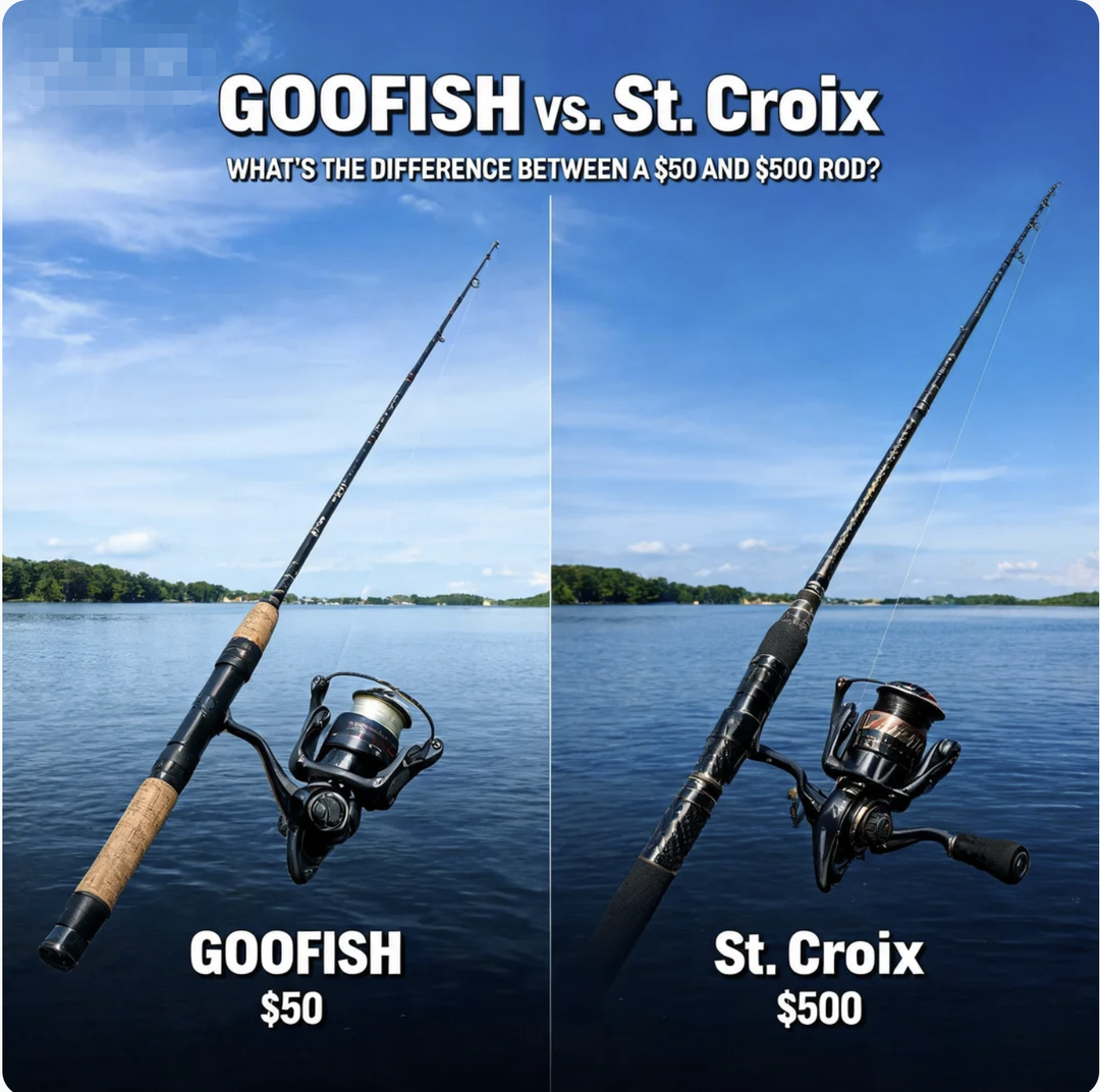 GOOFISH vs. St. Croix: What’s the Difference Between a $50 and $500 Rod?
