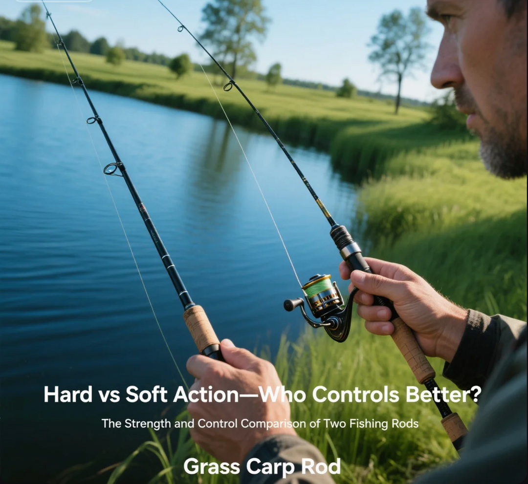 Grass Carp Rod Hard vs Soft Action—Who Controls Better?