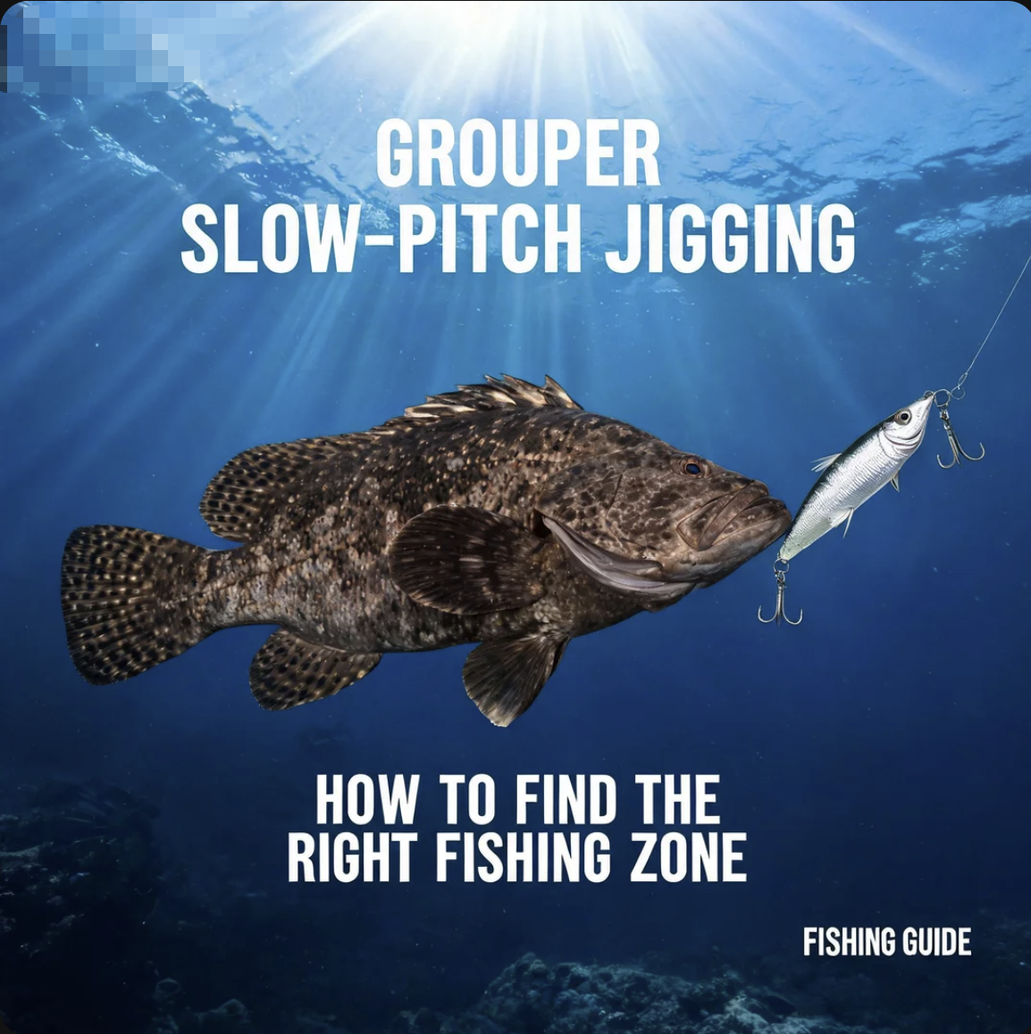 Grouper Slow-Pitch Jigging Depth How to Find the Right Fishing Zone