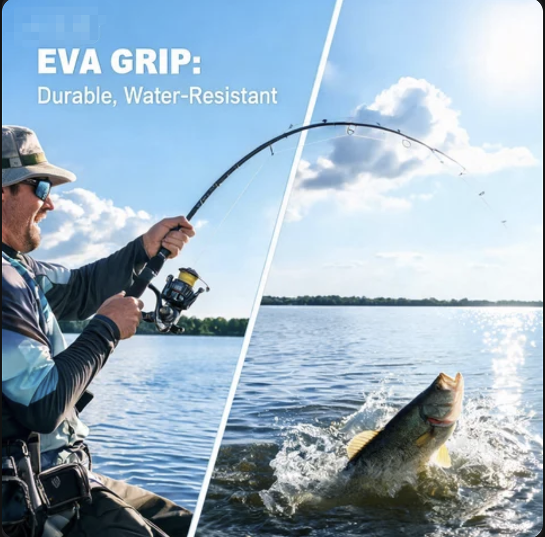 Handle Material: EVA vs Cork Grip in Real Combat for fishing rod