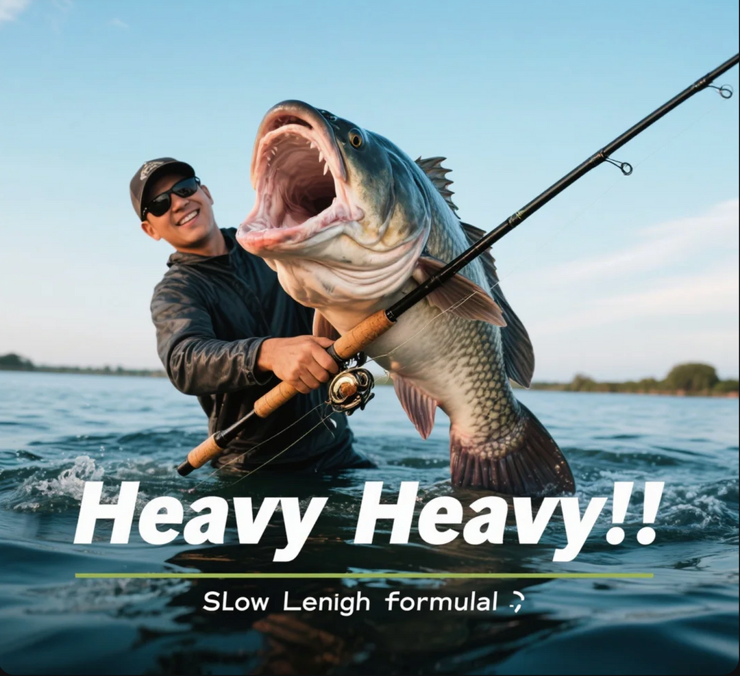 Heavy monster fishing Slow rod length formula