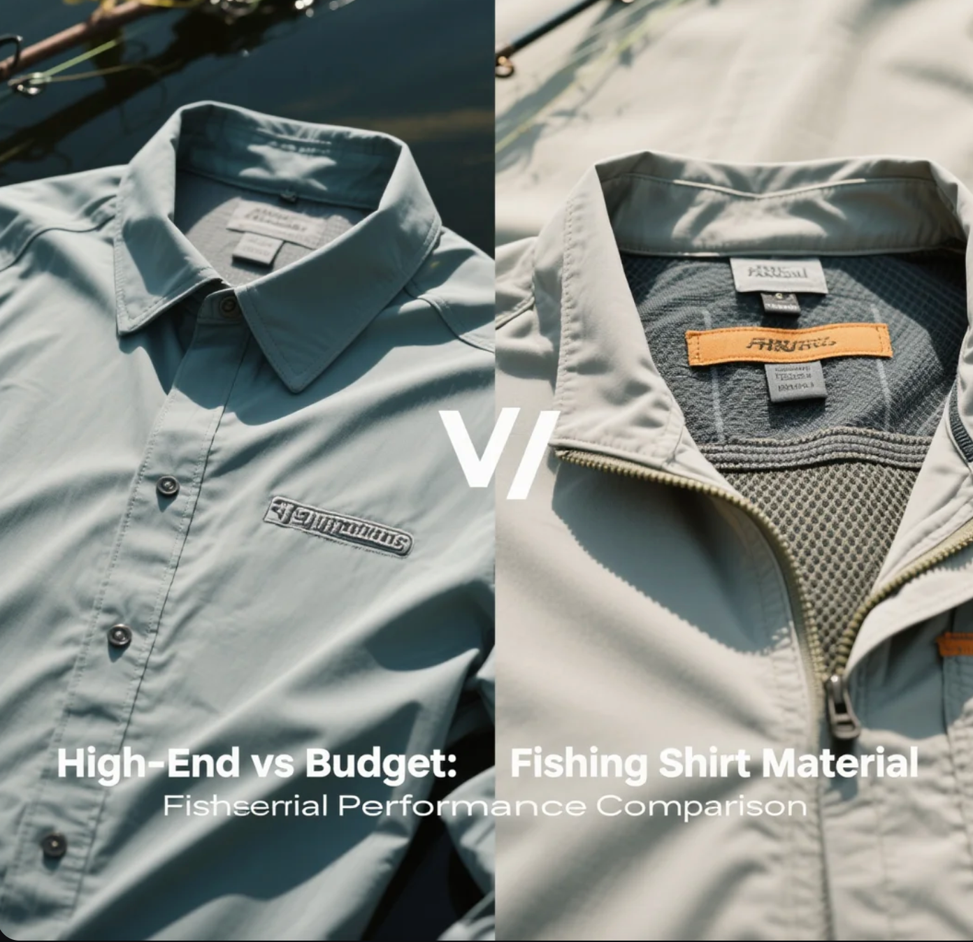 High-End vs Budget Fishing Shirt Material Performance Comparison