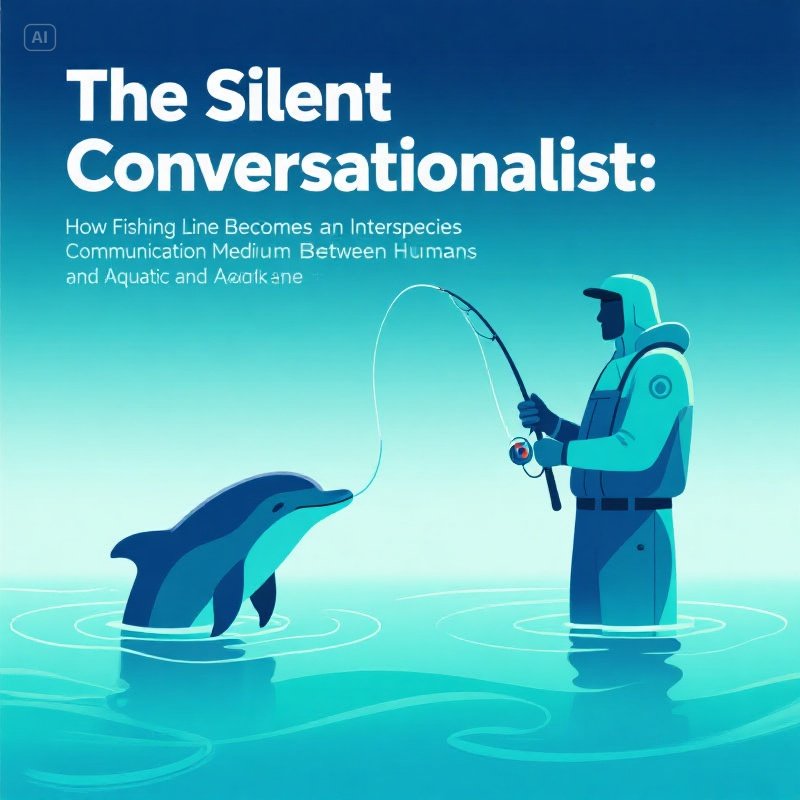How Fishing Line Becomes an Interspecies Communication Medium Between Humans and Aquatic Life