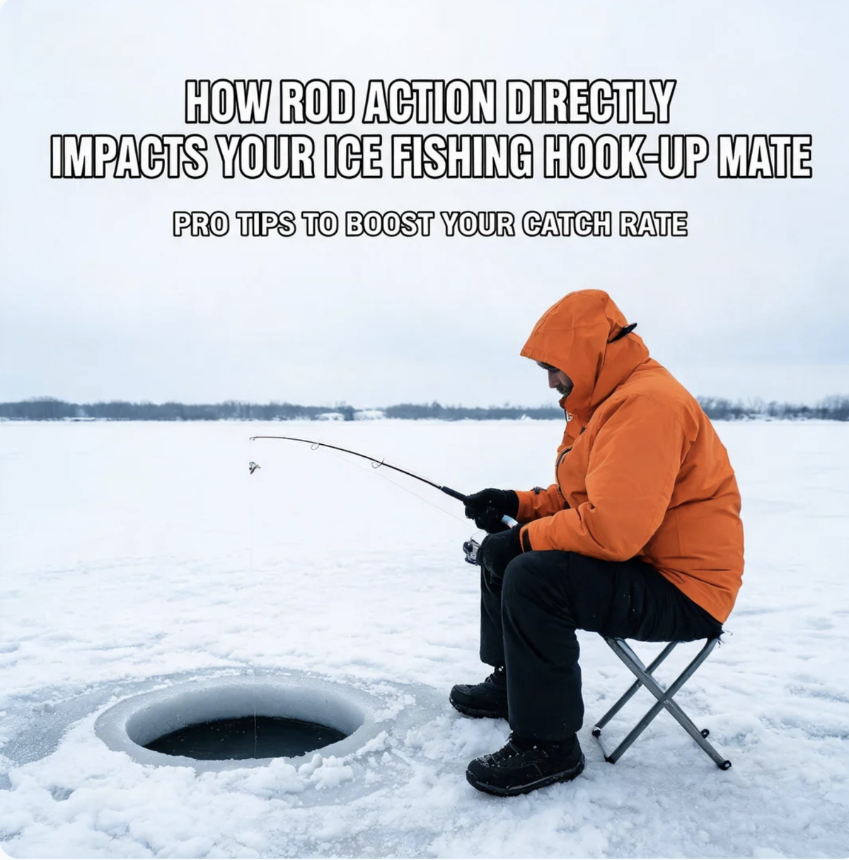 How Rod Action Directly Impacts Your Ice Fishing Hook-up Rate