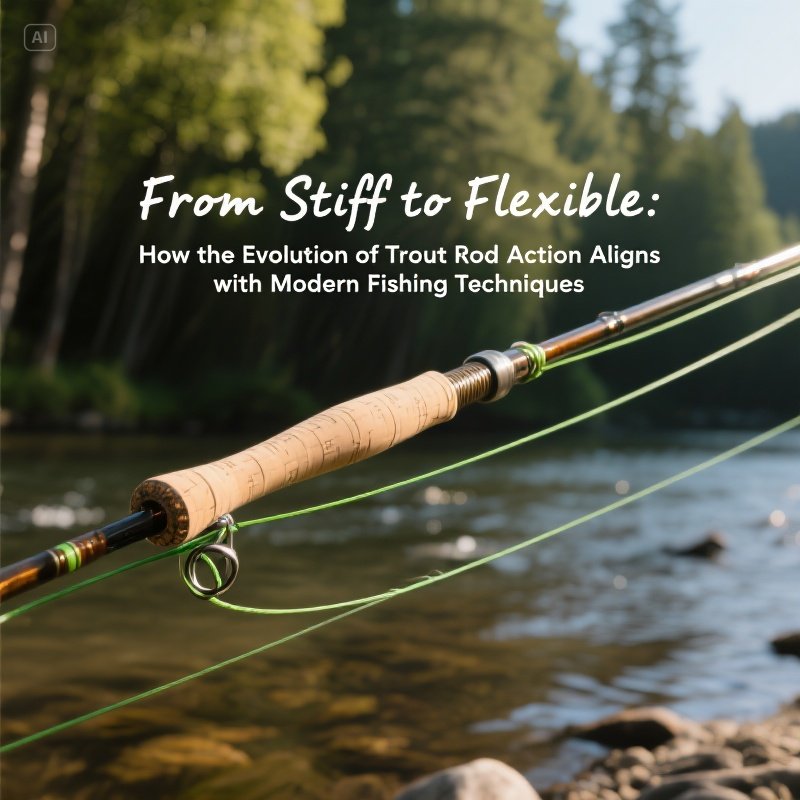 How the Evolution of Trout Rod Action Aligns with Modern Fishing Techniques