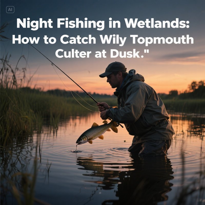 How to Catch Wily Topmouth Culter at Dusk