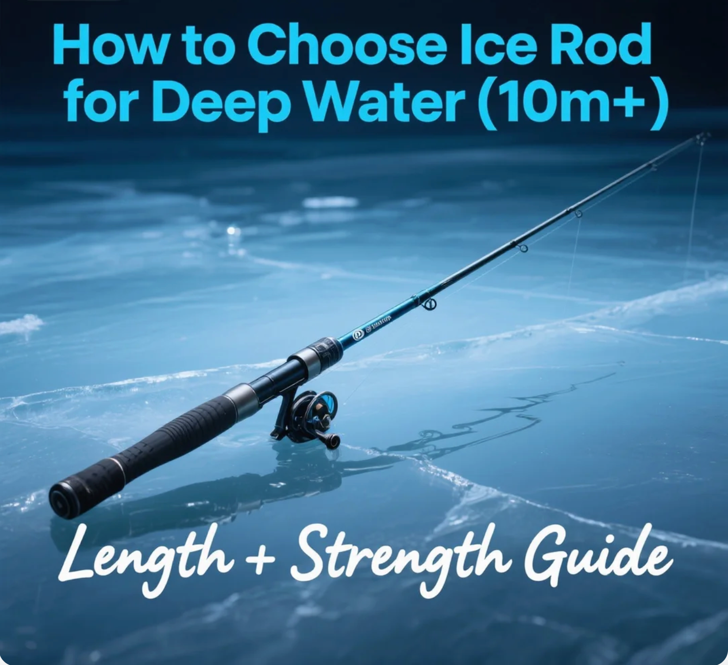 How to Choose Ice Rod for Deep Water (10m+)? Length + Strength Guide