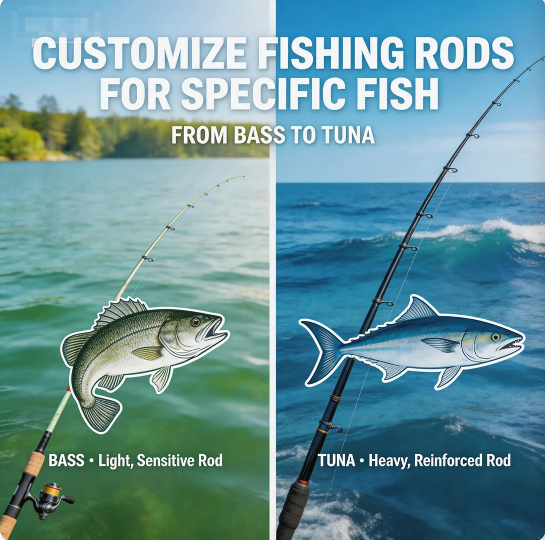 How to Customize Fishing Rods for Specific Fish From Bass to Tuna